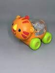 Fisher Price Orange Rattle Car