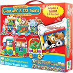 Giant ABC & 123 Train Puzzle