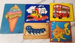 Assorted Wooden Puzzles