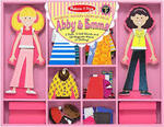 Melissa & Doug Abby & Emma Magnetic Dress-Up Set