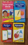4 Packets Educational Flash Cards