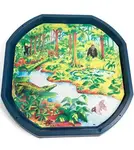 Tuff tray jungle mat with animals