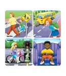 Tuzzles Road Safety Puzzles 4 pack