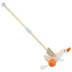 Push along toy goose 