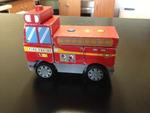 Wooden Fire Truck 3D Puzzle