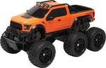 59083: Orange six wheel truck