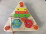 EverEarth Triangular wooden Xylophone 