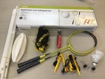 Badminton and volleyball set