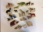 Wooden Animal Families