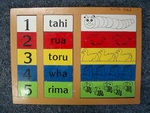 Maori Numbers 1-5 Puzzle