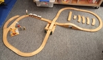Wooden Train Set