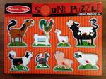Sound Puzzle Farm Animals