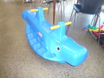 Whale Teeter Totter