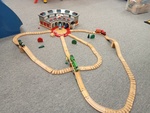 Large Thomas Wooden Train Set