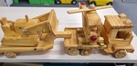 Wooden Transport Set 2