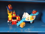 Fire Truck and Plane