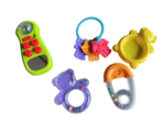 Rattle set with phone