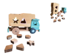 Wooden shapes truck