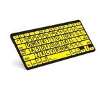 AT.TA.001: Logic Keyboard (High Contrast - Black on Yellow)