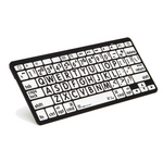 AT.TA.002: Large Print Keyboard - Bluetooth (Black on White)
