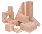 Extra Large Woodgrain Foam Blocks