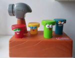 Hammer & Nails Baby Workbench/Pop Up (Playskool)