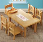 Sylvanian Families - Family Table and Chairs