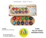 Tell by Touch Wooden Puzzle