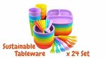 Party Plate Set - x24 Set