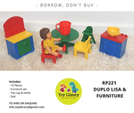 Lego Duplo Lisa & Furniture