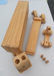 Wooden Big Rig & Carrier Truck