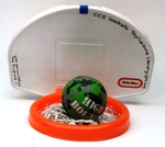 Basketball Net And Ball