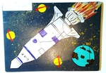 Rocket In Space Puzzle