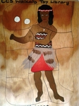 Maori Woman Swinging Pois Puzzle