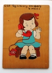 Little Girl On Telephone Puzzle