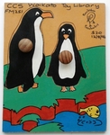 Penguin Puzzle With Knobs
