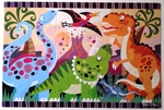 Dinosaur Dawn Floor Puzzle.