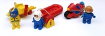 Duplo Plane/Boat/Motor Cycle