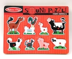 Farm Animal - Sound Puzzle (Small Handles)