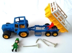 Tractor & Hay wagon