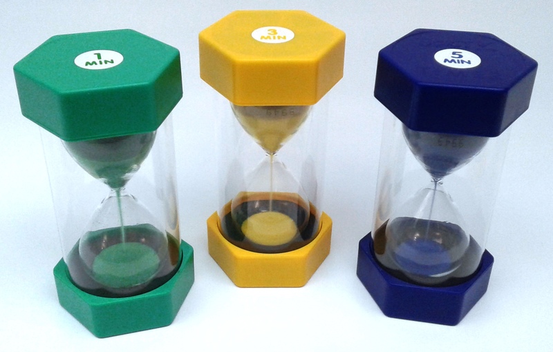 MS.2: Tickit Sand Timer Set 1,3,5,mins
