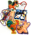 Lace & Trace Farm Animals