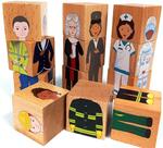 Multicultural Community Stacking Blocks 