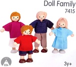 Doll family of 4 (set 1)