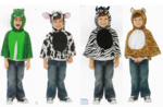 Animal Capes Dress Up Set - Set of 4 