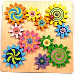 Wooden Spinning Gears