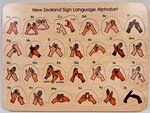 NZ Sign Language Alphabet 