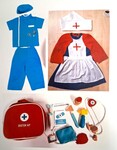 P.43: Doctor, Nurse Dress-up & Medical Bag 