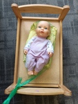 Dolls bed and doll