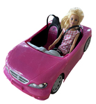 C55: Pink Doll Car & Barbie Doll